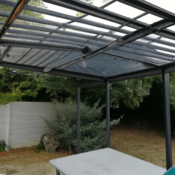 Aménagement de pergola avec fermeture loggia en PVC Woippy